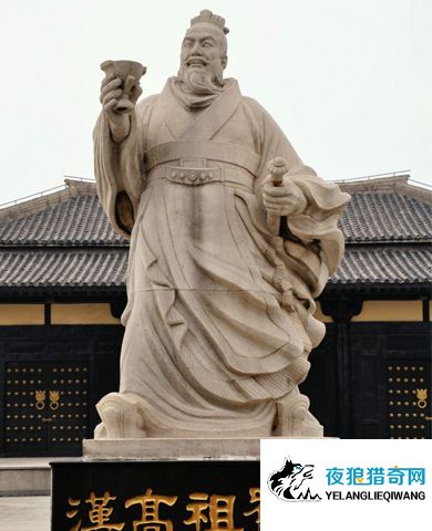刘邦雕像