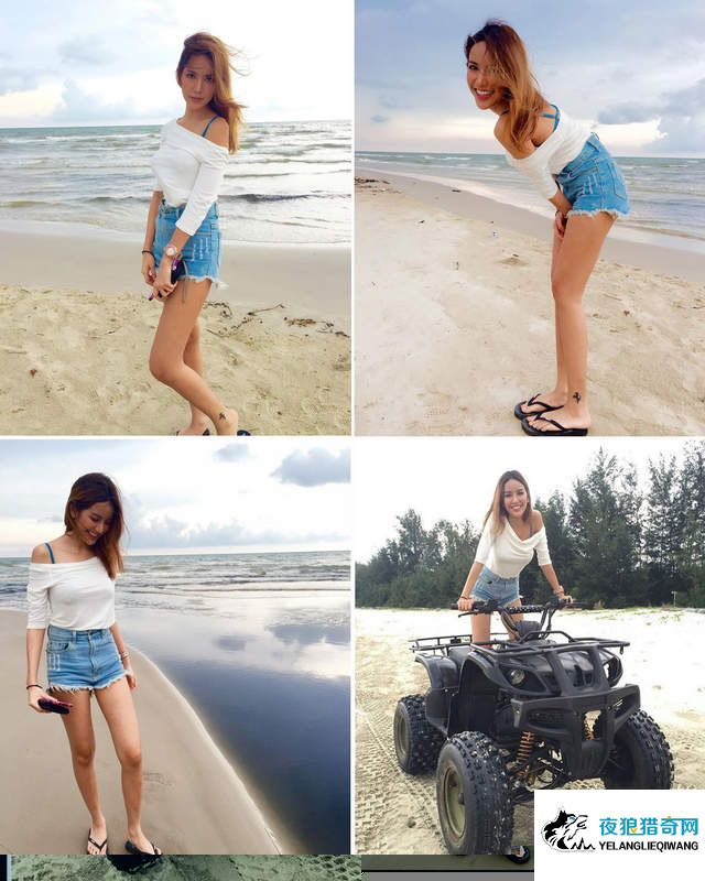 《美眉泰正点》Freya Khunanya 沙滩上的长腿姐姐就是想多瞧几眼 - 图片4