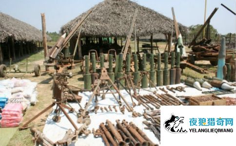 斯里兰卡内战中使用的武器
